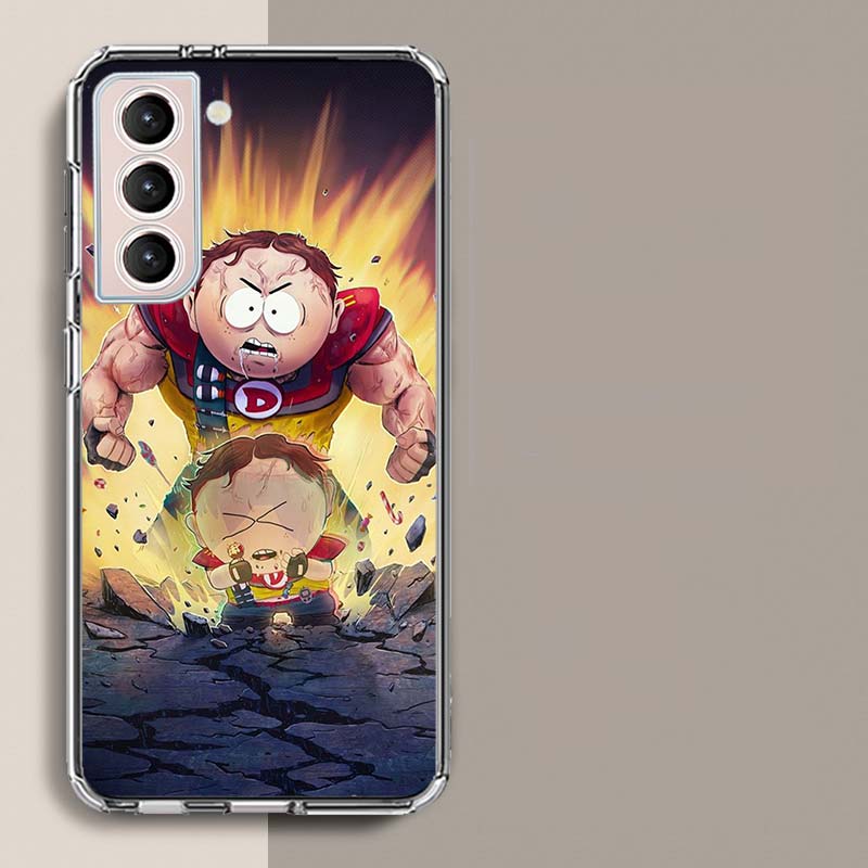 Cool S-South P-PARK Phone Case For Samsung Galaxy S25 Edge S24 S23 FE S21 S20 S10 Plus S22 S26 Ultra Cover Clear Cases TPU Capa