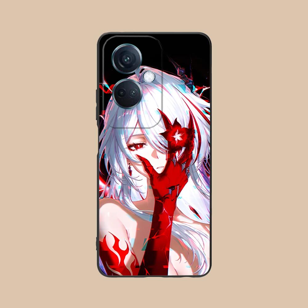 HSR Acheron Matte TPU Mobile Phone Case for OPPO Find X9 X8 X7 X6 X5 X3 X2 Plus s Pro Ultra Lite Colorful Printing Cover