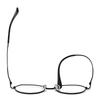 Fashionable Titanium Round Frame Eyeglasses with IP Plating