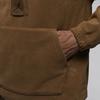 Jordan Solid Logo Stand Collar Fleece Jacket Men Outerwear Light-Brown FD7864-281