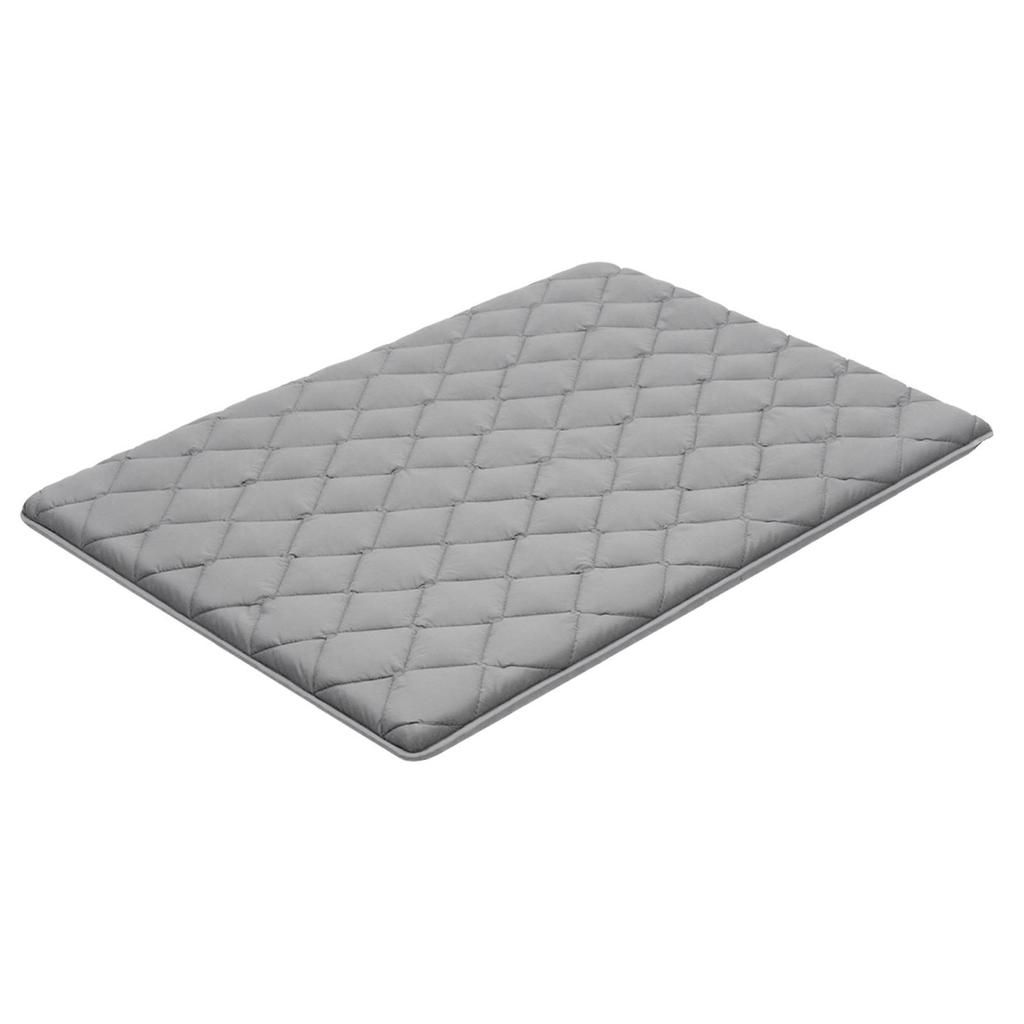 Japanese Tatami Mat, Full Size Foldable Japanese Tatami Mattress, Futon Mattress with Storage Bag & Fastener, 9-Layer Floor Mat for Sleeping, Dorm,