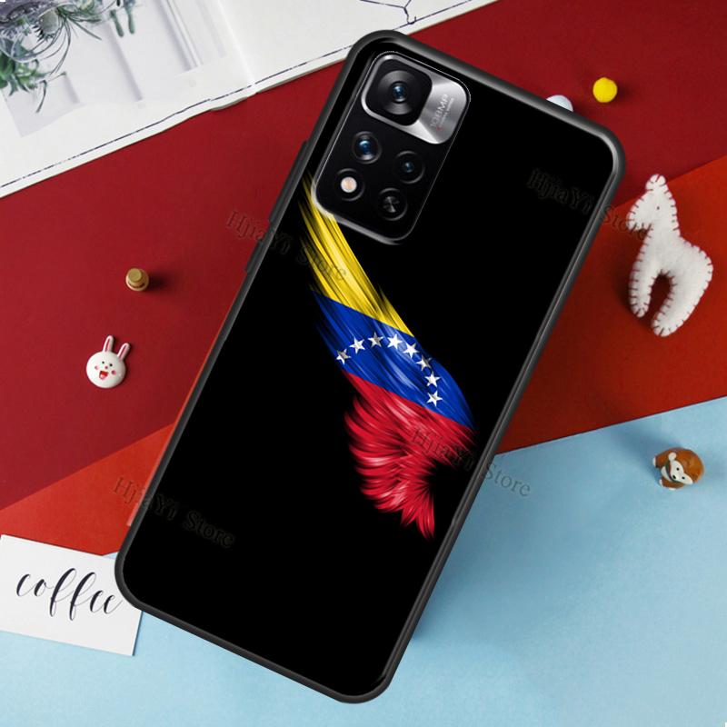 Venezuela Flag Coat Of Arms For Xiaomi Redmi Note 10 Pro Case Cover For Redmi Note 11 Pro 8 9 9S 10S 9A 9T 9C Coque