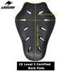 CE 1-2 Level Motorcycle Back Protector Jackets Insert Back Protector Armor Motorbike Bike Riding Protection Pads Spine Anti-fall