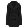 Nuovo Cappotto di Lana da Uomo Stile Britannico di Media Lunghezza, Caldo Cappotto di Lana Mista Autunno Inverno, Capo d'Abbigliamento da Uomo Popolare per Crossborder Europeo Americano