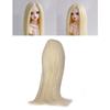 1/3 Ball Jointed Doll Wig Centre Parting Easy Styling Glossy Feel High Temperature Silk Doll Hair Wig for Kids Light Gold