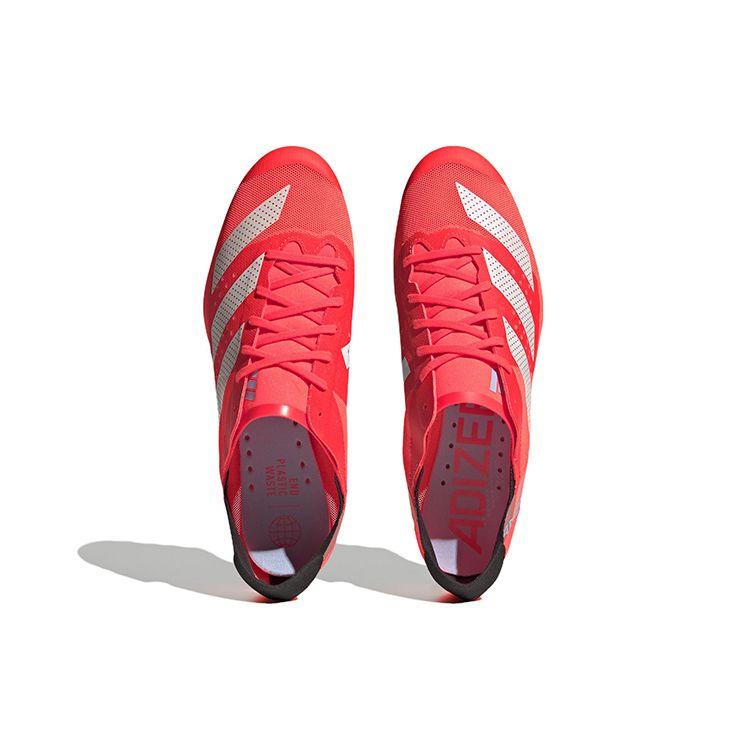 Adidas Adizero Finesse Pohodlné tlumení nárazů Protiskluzové Odolné proti opotřebení Běžecké boty s nízkým svrškem Unisex běžecké boty Červená Bílá GX9779