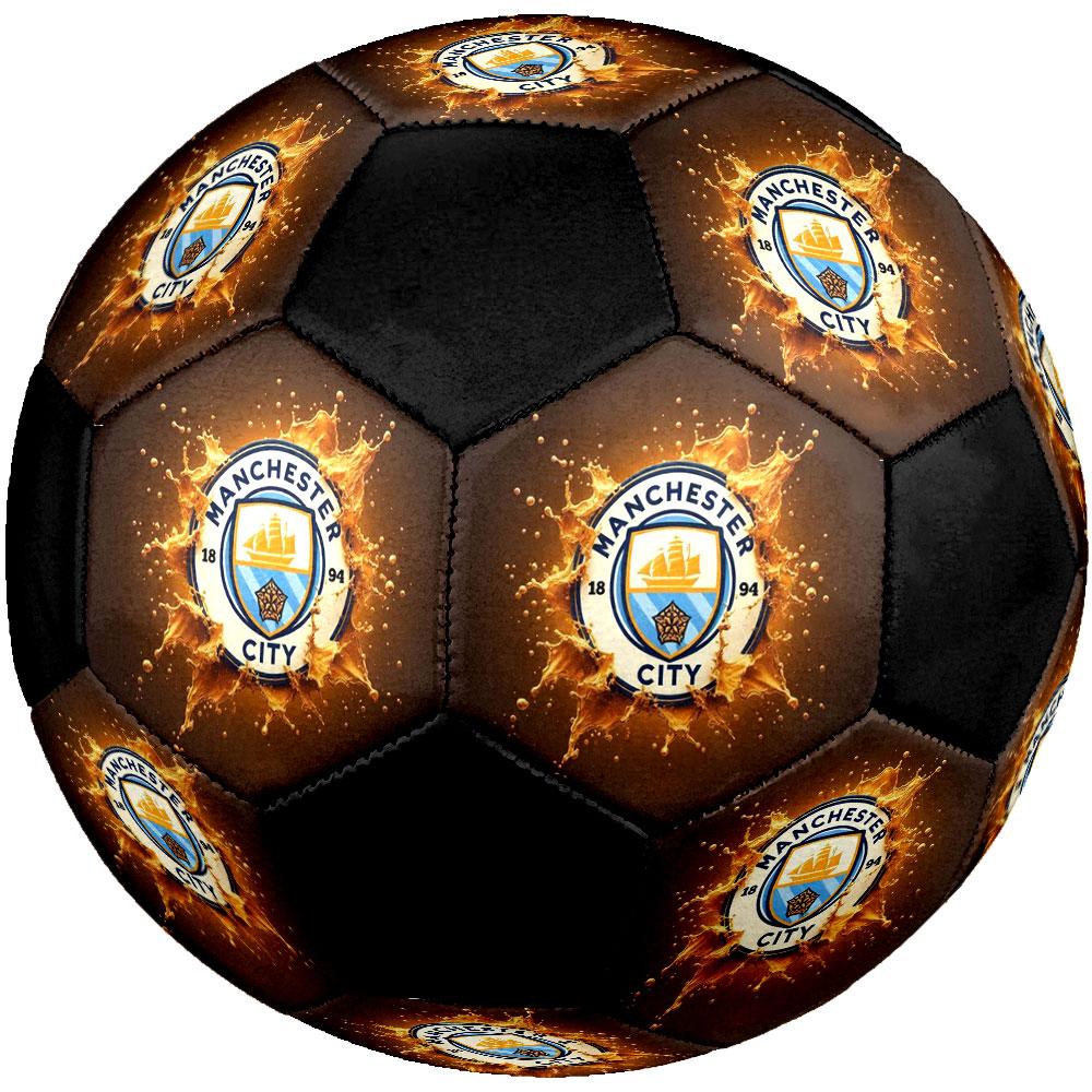 1pc Manchester City F.C Soccer Ball Size 5 Indoor Soccer Ball Fashion Colorful Backyard Game - Great For Sports Fans Gift HE43