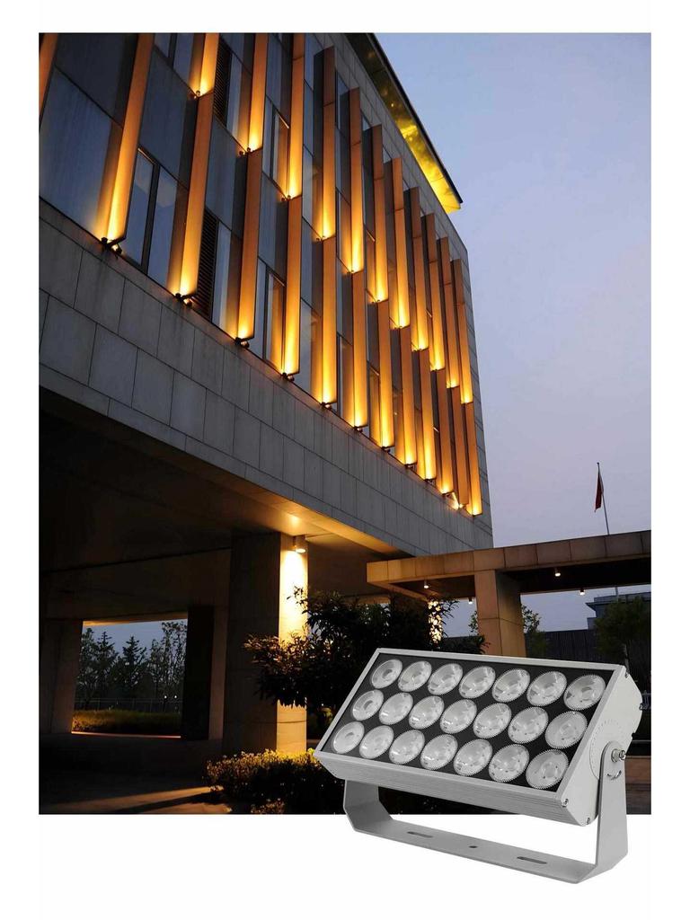 LED Floodlight Outdoor Waterproof Spotlight for Wall, Pillar, or Tree