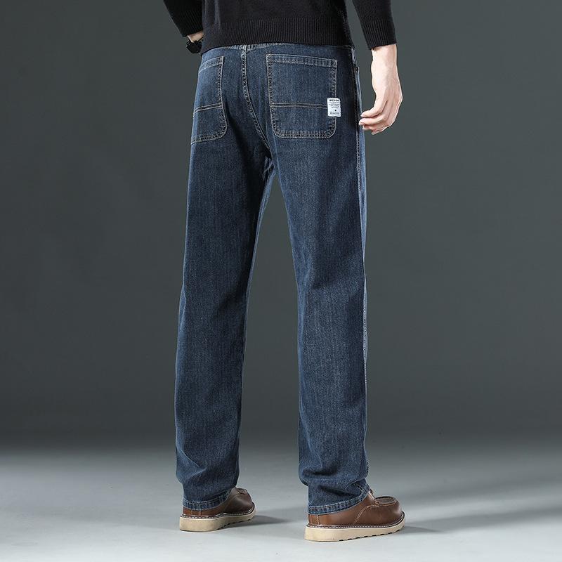 JYL Jeans Men's Spring and Autumn Model Straight Wide Autumn Straight Pants