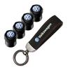 Hijk1 ·Car Tire Wheel Valve Caps Cover Suede Car Key Chain Ring Keychain For VW GTI Polo Golf MK6 Passat B7 B8 Tiguan Arteon ID.3 Jett