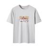 Fashionable Versatile Breathable Quick-Dry Round Neck Short Sleeve T-Shirt Men Tops White AJ9815-281