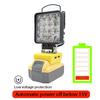 Flashlights Portable Work Light For De-walt For Workshop Camping LED WorkLight Torch Battery Black Flood Light