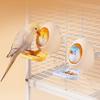 Eggshell Bird Bird Food Dispenser Bite Resistant Bird Standing Stick  Beak Claw Grinding