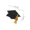 Graduation Cap Decor Garland String Congrats Banner for Graduation Party Decoration Photo Backdrop College School Celebratory