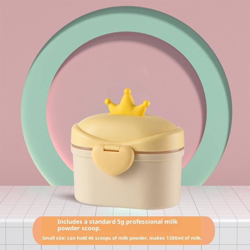 Babymilchpulverbox Tragbar Ausgehen Große Kapazität Snack Unterverpackung Aufbewahrungsglas Lebensmittelbehälter