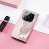 For Xiaomi Redmi Note 14 Pro 4G Case with Strap Butterfly Pattern PU Leather Wallet Phone Cover
