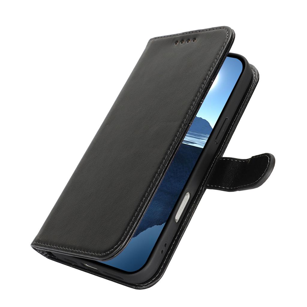 For iPhone 16 Plus Case R61 Texture Wallet Leather Flip Phone Cover