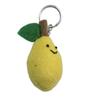 Eco-Friendly Felt Green Vegetable Keychain Adorable Lightweight Bag Pendant Schoolbag Ornament for Students Daily Use
