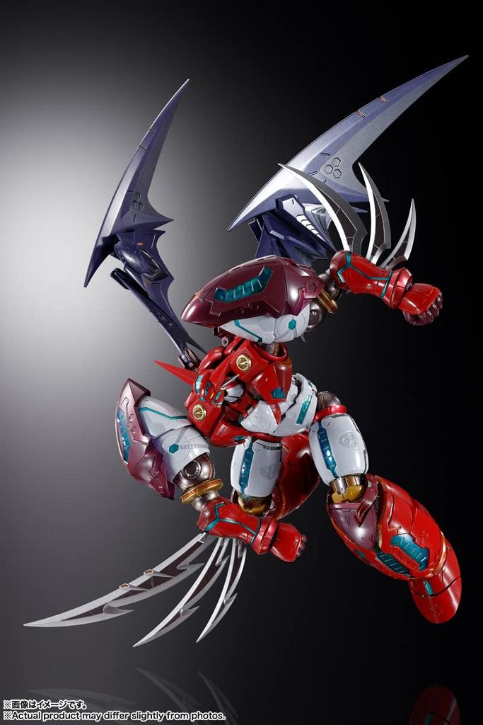 TAMASHII NATIONS METAL BUILD DRAGON SCALE Shin Getter Robo Last Day of the World Shin Getter 1 220mm ABS Diecast PVC Painted Movable Figure Approx. &