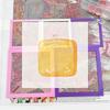 2Pcs Reusable Positioning Tools Colorful Magnetic Rhinestone Painting Frames For Cross Embroidery DIY Accessories