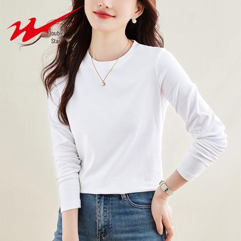 Women's Pure Cotton Long-Sleeve T-Shirt