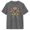 T-shirt Estiva Cavalleria Esercito Spagnolo 100% Cotone per Uomo Stampa Hipster T-shirt Manica Corta Abbigliamento Retrò Y2K