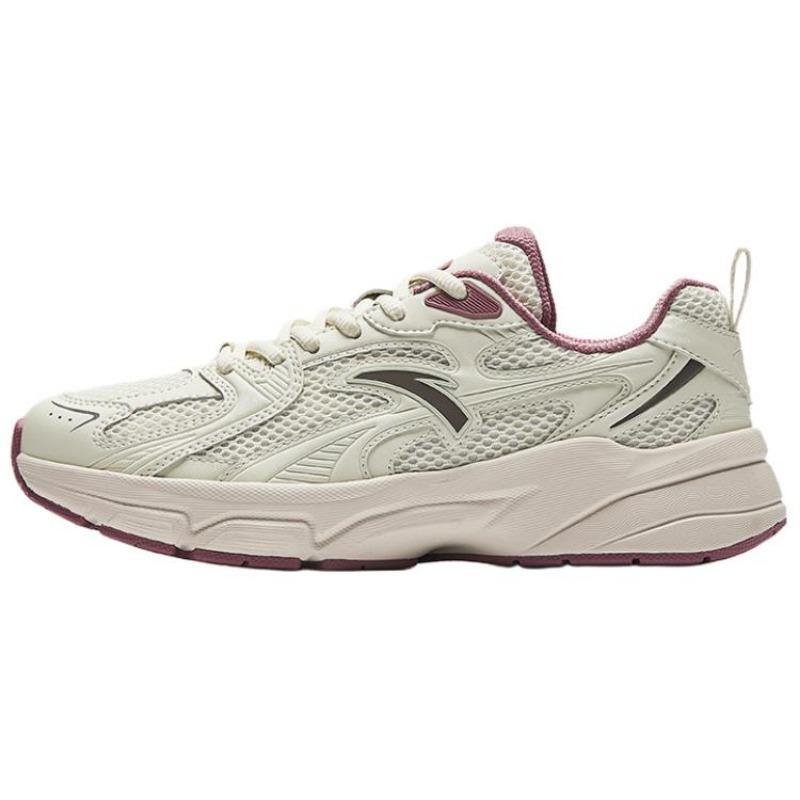 Anta Women Life Series AT803 Retro Low Casual Shoes Enamel Gray 922538822-5 36