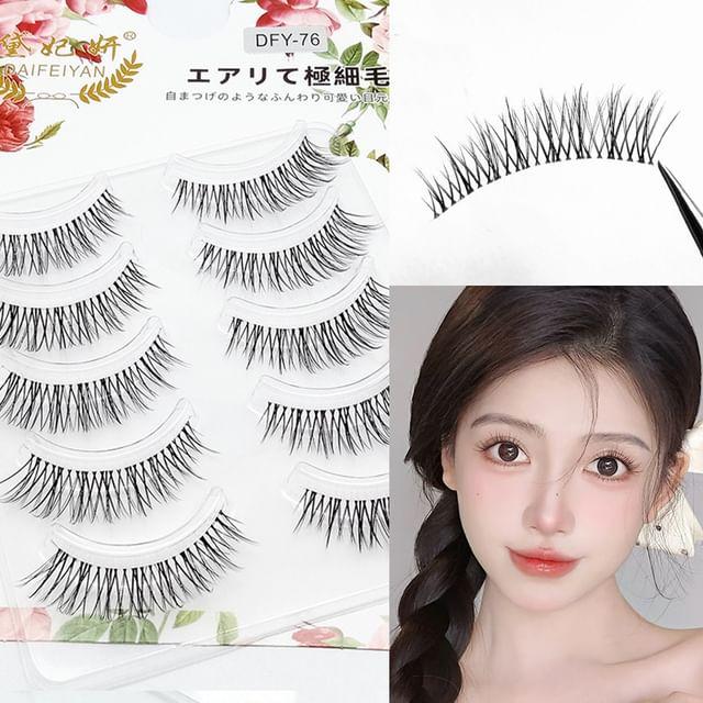 Lashie - Натуральные накладные ресницы, мультипак