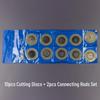 Diamond Cutting Disc for Grout, Jade, Glass, Ceramic; Seam Cleaning Blade for Hand Drill, Small Slice for Wine Bottles.