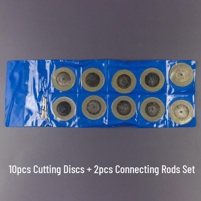 Diamond Cutting Disc for Grout, Jade, Glass, Ceramic; Seam Cleaning Blade for Hand Drill, Small Slice for Wine Bottles.