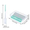 100-200Pcs/box Soft Rubber Teeth Cleaning Tools Interdental Brush Dental Toothpicks Between Teeth Toothbrush Oral Hygiene Care