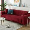Solid Color Elastic Velvet Sofa Cover for Living Room All Inclusive Stretch 1/2/3/4 Corner L Sofa Slipcovers Cats Funda De Sofá