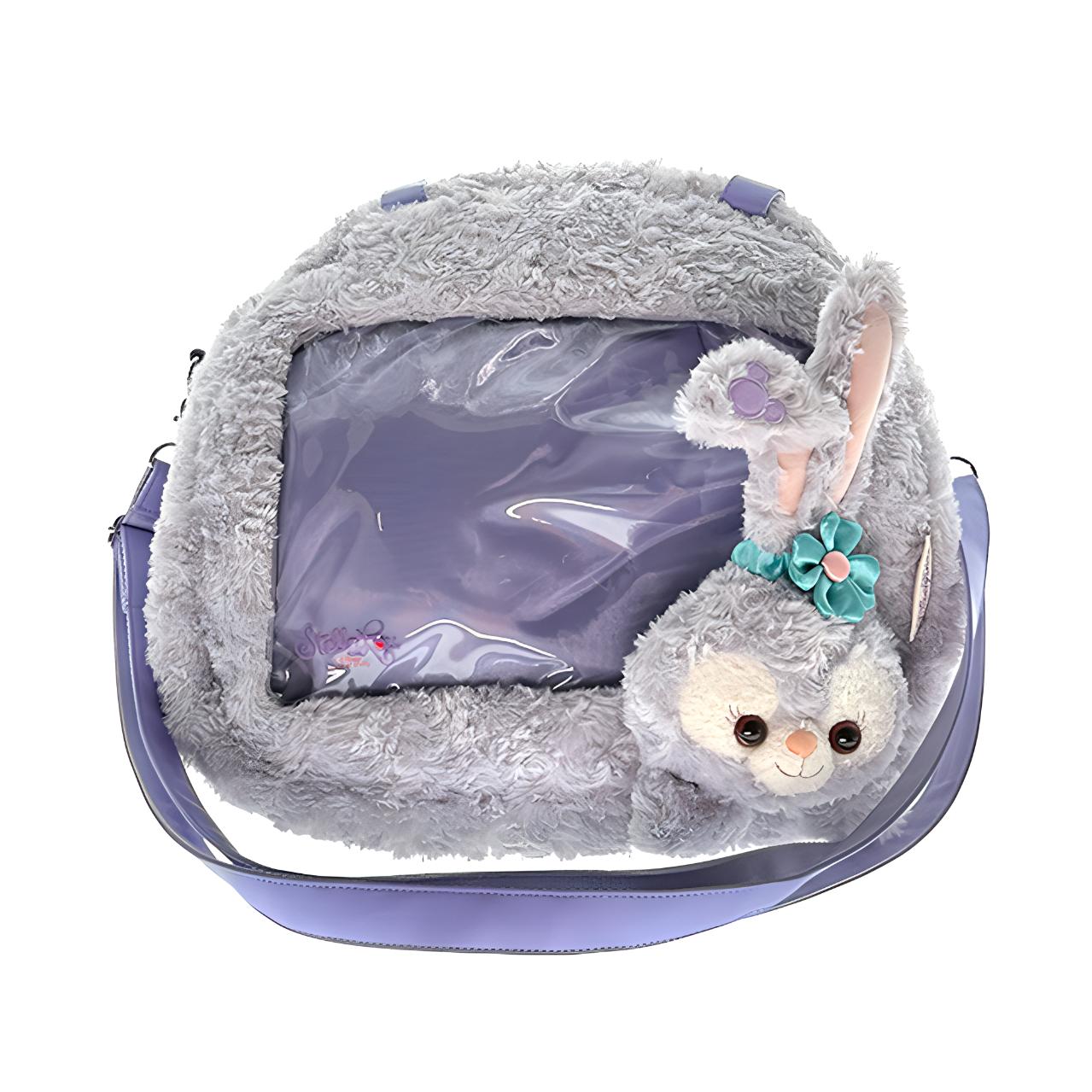 

New Disney Plush Shoulder Bag Regular Women s Purple 400051611369 41.9*8.9*37.1CM