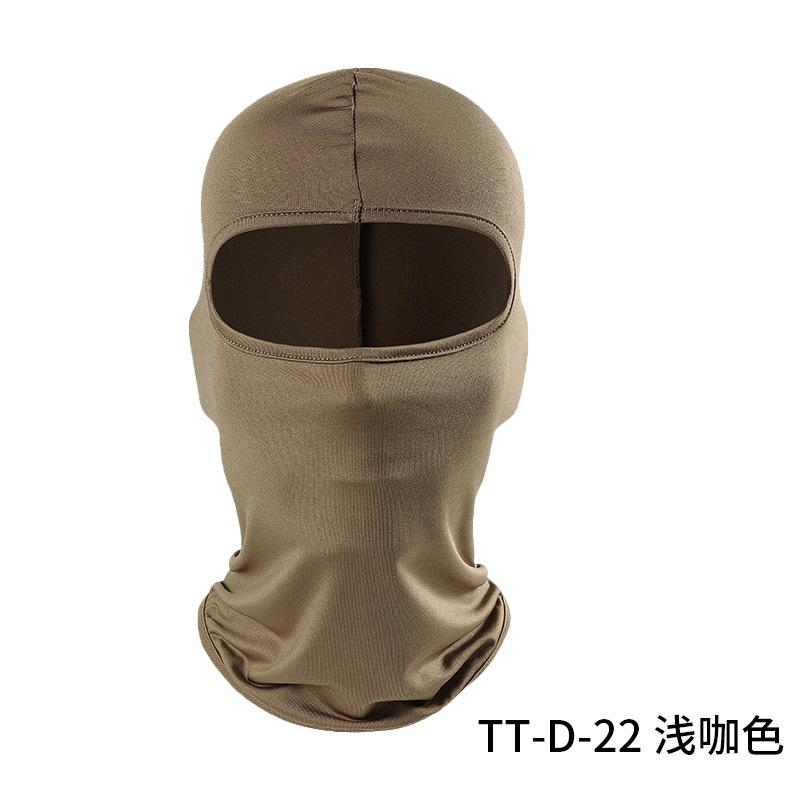 Summer full face neck cover, UV protection, breathability, windproof sand, men and women