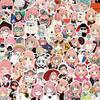100Pcs/Set Anya Forger Stickers DIY Scrapbooks Album Decor Decals Stickers