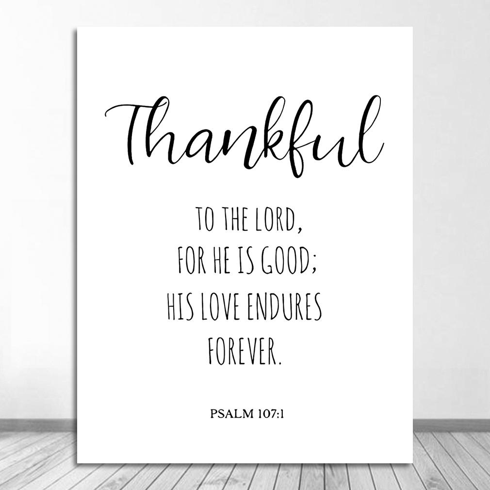 Chrześcijaństwo plakat werset biblijny typografia chrześcijaństwo obraz ścienny na płótnie biblia bóg cytat zdjęcia salon Home Decor