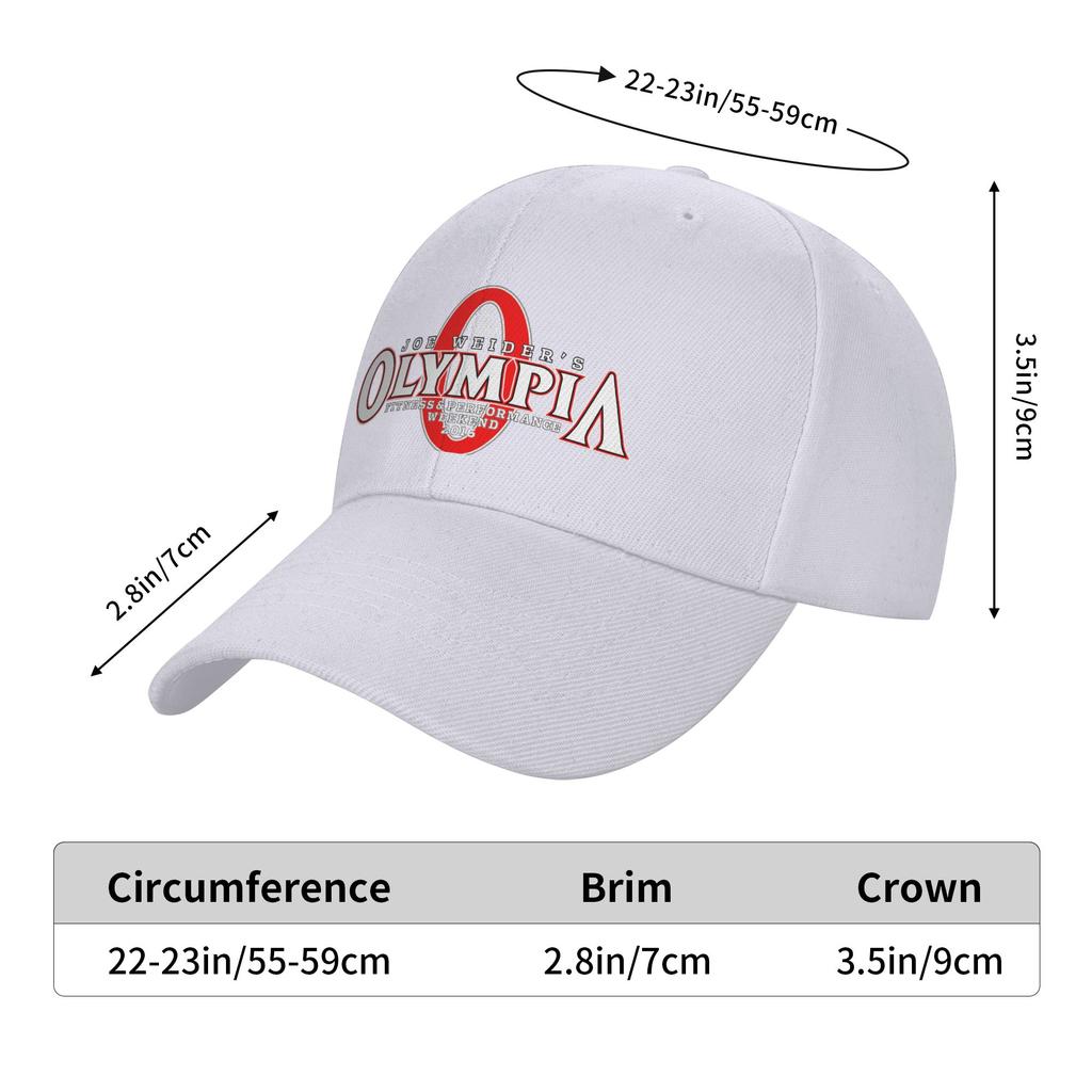 Fashion Qlympia Curved Brim Baseball Cap Caps For Unisex
