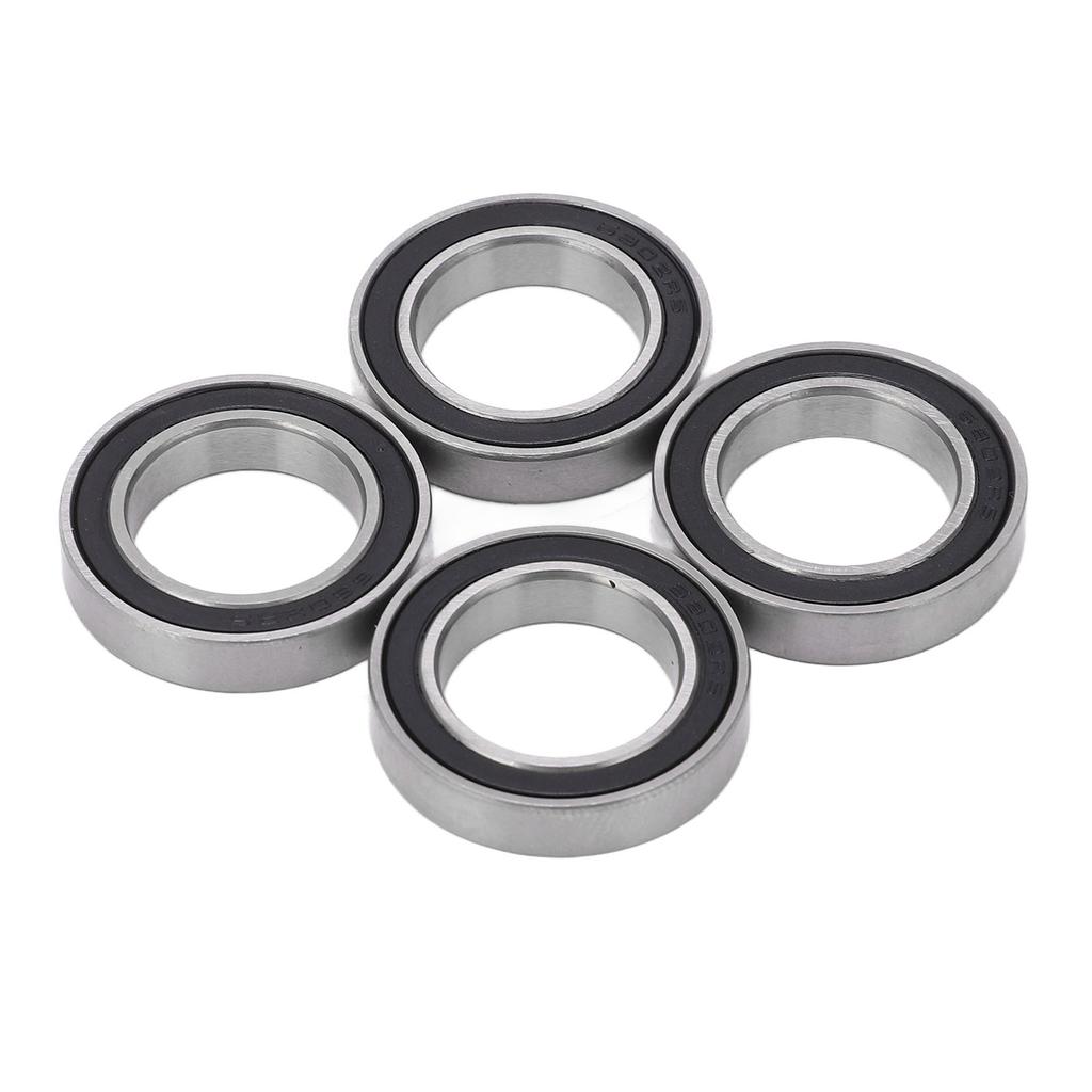 4PCS RC Car Ball Bearing Kit 15x24x5mm Steel Rubber High Strength for Traxxas 1/10 MAXX 2.0