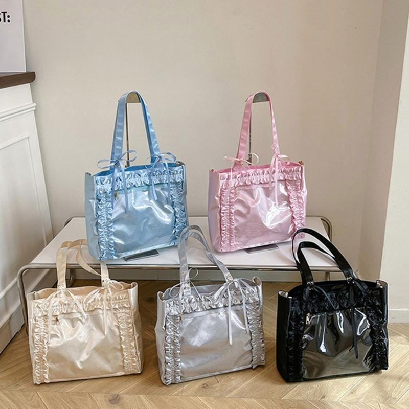 Harajuku Ita Tasche Umhängetasche Handtasche Transparent Itabag Stachel Mode Tragetasche Handtasche Tagesrucksäcke Geschenke für Damen