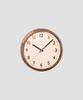 Molomolo Drop Wall Clock - Walnut