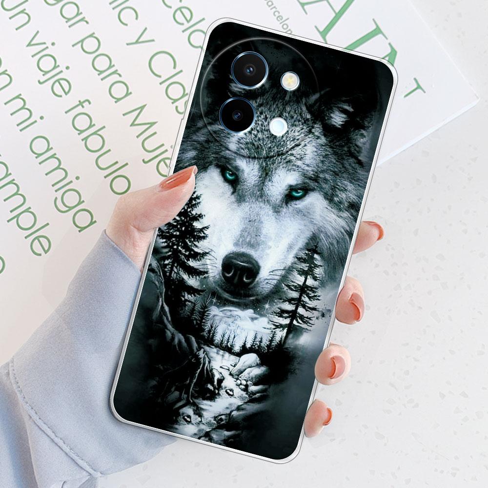 For Vivo Y38 5G Case Back Cover For Vivo Y18 /Vivo Y18E Funda Clear Soft Silicone Phone Case on VivoY38 Y 18 Y18E Protect Coque