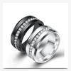 Official-website Stainless Steel Pair Couple Rings For Men And Women Romantic Wedding Promise Engagement Rings