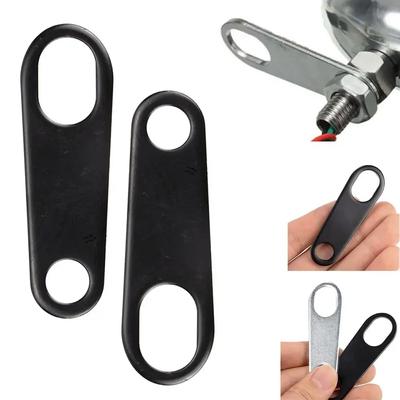 2 STÜCKE Motorrad-Lampenhalterungen Blinkerlicht Lampenhalterung Scheinwerferhalterungen Motorrad-Gabel-Blinkerhalterung Lampenhalter