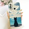 For Huawei P30 Lite Pro Case MAR-LX1M VOG-L04 Cover Cute Cartoon Cat Rabbit Soft Silicone Bumper For Huawei Nova 4e P30Pro Shell