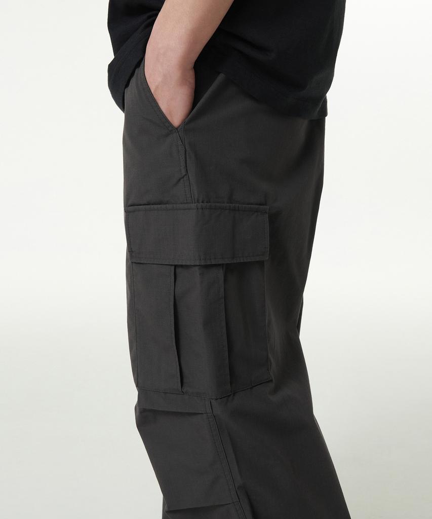 MUSINSA STANDARD Ripstop Parachute Cargo Pants [Grey]