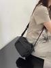 Minimalist Japanese-Style Waterproof Nylon Crossbody Bag - Lightweight, Multi-Layer, Unisex Phone Pocket Bag
