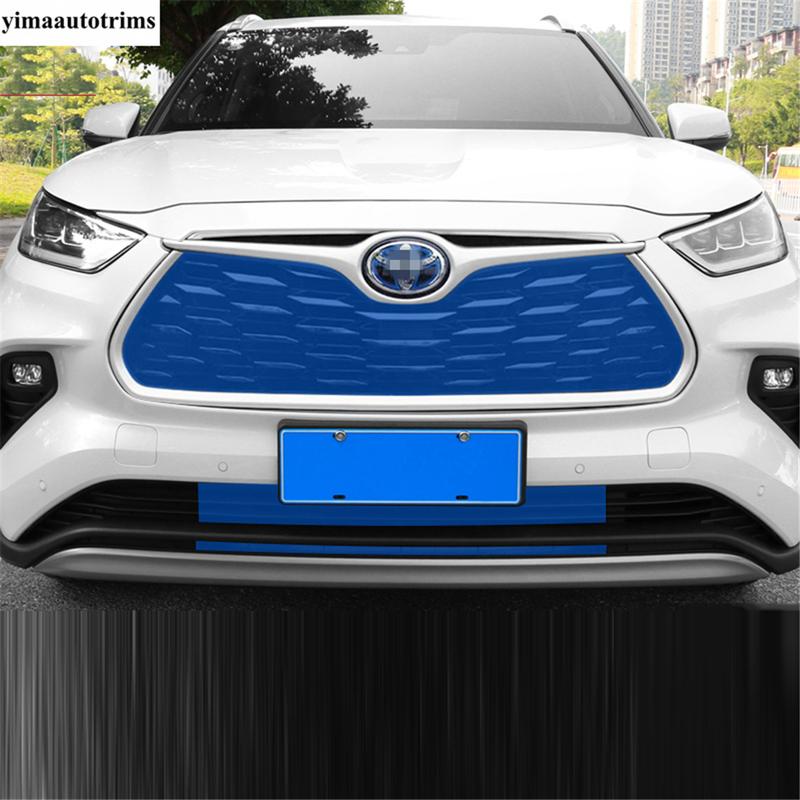 For Toyota Highlander / Kluger  - 2024 Car Front Grille ect Net Screening ert Mesh Protection Kit Exterior Accessories