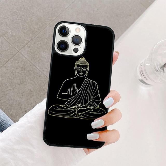 Buddha Budha Handyhüllen Cover Für iPhone 17 Air 16 15 14 13 Pro Max 12 11 Pro Max Max SE 2020 6S Plus Hülle