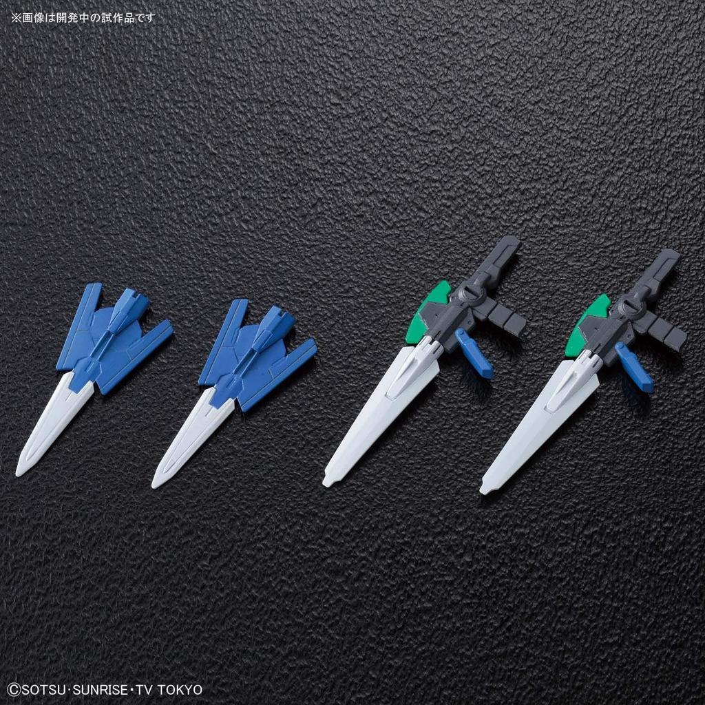 SD Gundam Cross Silhouette Gundam 00 Diver Ace Plastic Model Kit Pre-colored