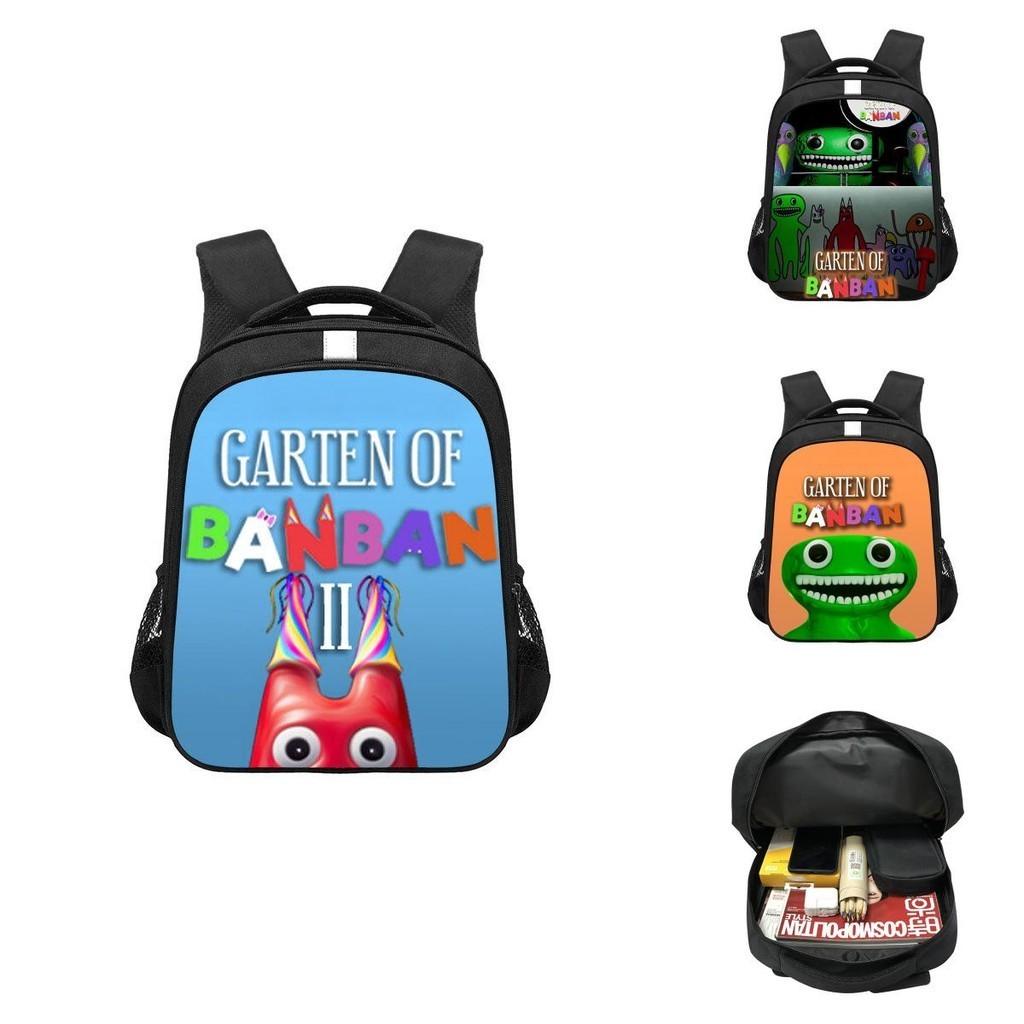 Durable Garten Of Banban 14in Backpack Waterproof School Bag Student Gifts